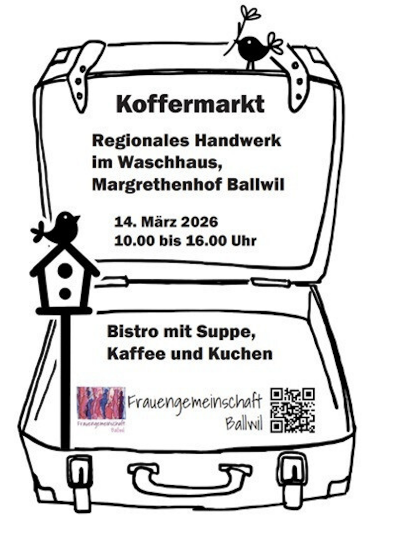 Koffermarkt in Ballwil am 14.März