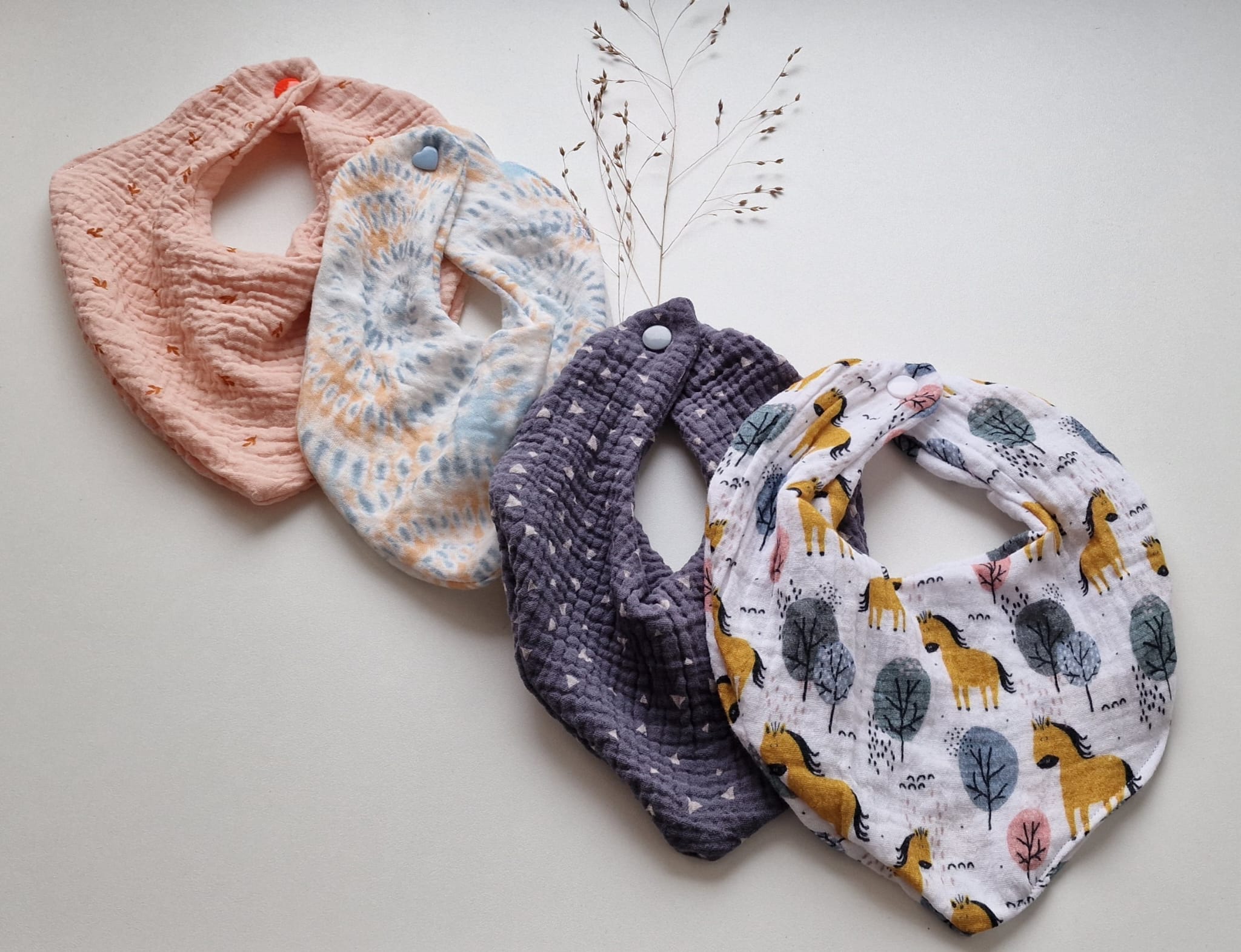 Musselin-Halstücher