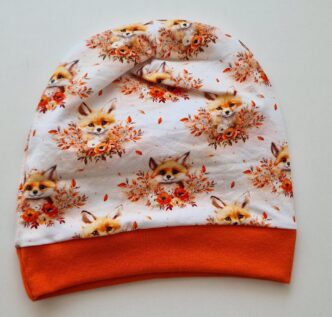 Übergangsbeanie einlagig mit Bund KU 48